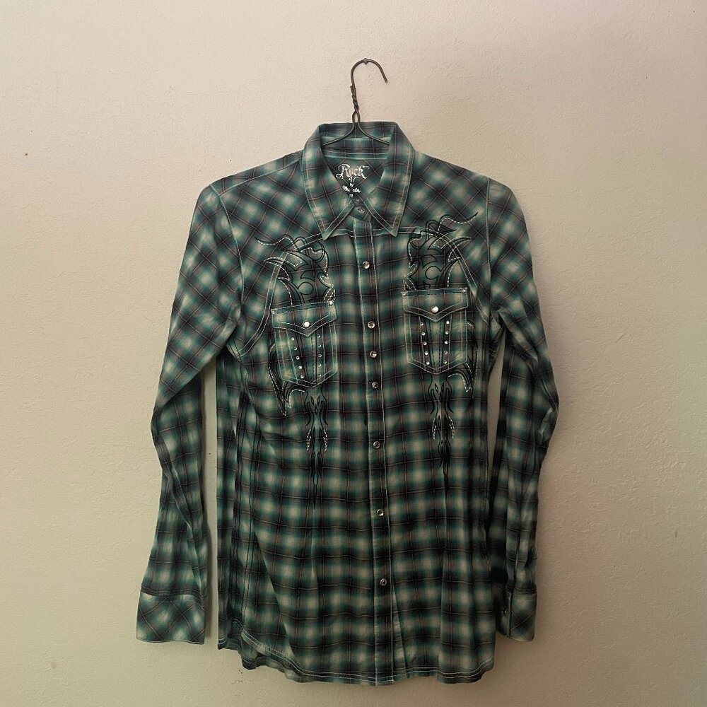 Women's Wrangler Rock 47 Jewel Snap Long Sleeve